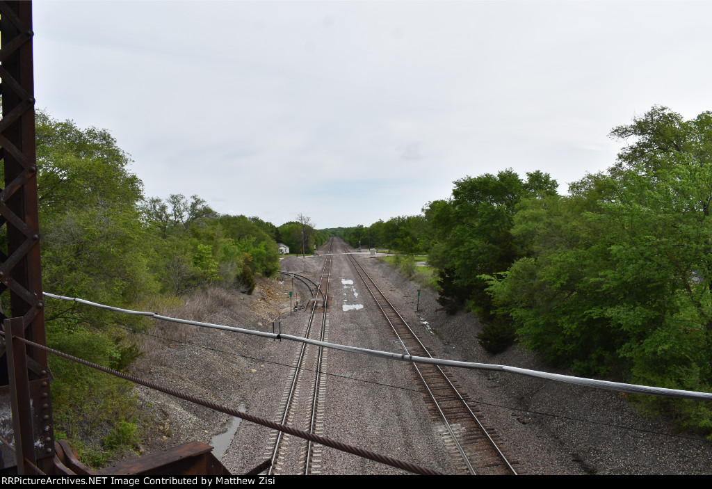 View from Melvern Bridge